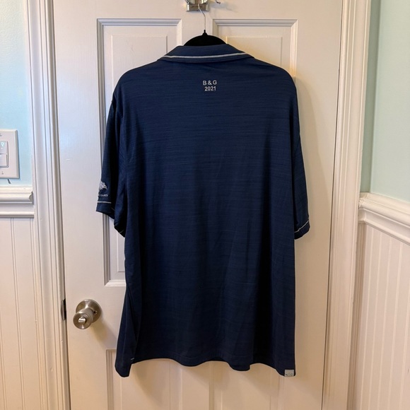 Puma Blue Polo Shirt Athletic Performance Golden Oaks B & G 2021 - Picture 5 of 11